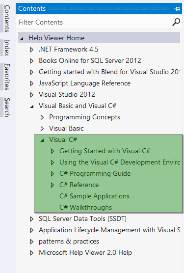 C#‎ MSDN