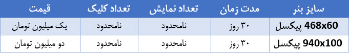 Name:  BannerPrices.jpg
Views: 6943
Size:  25.9 کیلوبایت