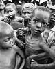 starving children